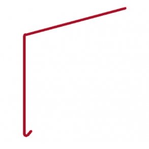 Tagfod inddkningsprofil<br>(2 varer)