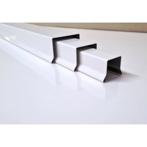 Hvid RAL 9010 glans 35