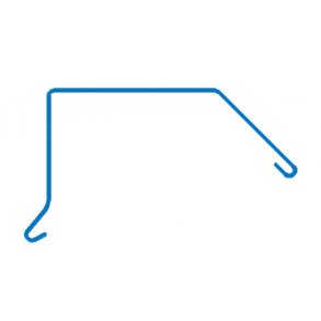 Sternkapsel med lige for- og skrå bagkant<br>(4 varer)