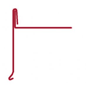 Vindskede for skifertag<br>(1 vare)