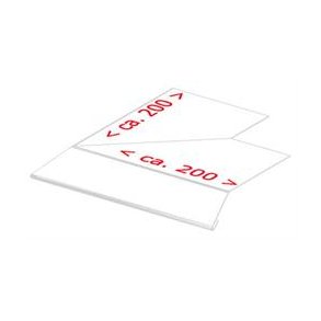 Udv.hj. f. alu-murkr.kant 30 mm 45gr.f.k.,l = 0,4 m.